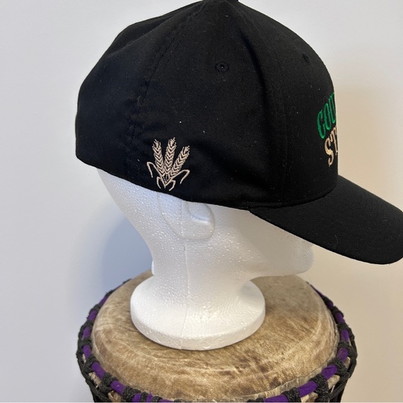 Country Strong Baseball Cap FlexFit Black Unisex Festival Cowboy Cowgirl L/XL - Picture 6 of 11